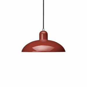 Suspension lamp 6631-p kaiser idell venetian red