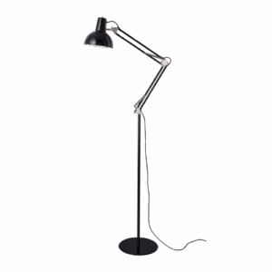 midgard spring balanced floorlamp black
